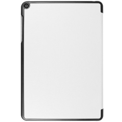 Asus ZenPad Z10 (ZT500KL) ir ZenPad 10 3S (Z500KL) atverčiamas baltas odinis dėklas - knygutė / Priedai.lt
