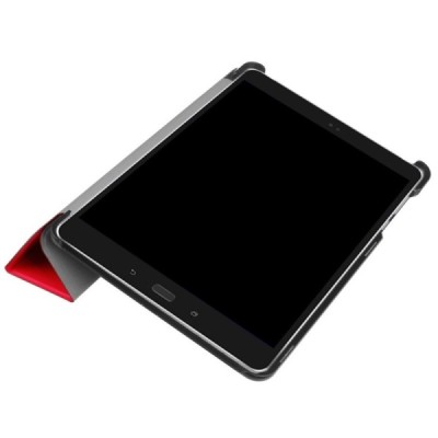 Asus ZenPad Z10 (ZT500KL) ir ZenPad 10 3S (Z500KL) atverčiamas raudonas odinis dėklas - knygutė / Priedai.lt
