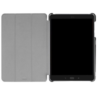 Asus ZenPad Z10 (ZT500KL) ir ZenPad 10 3S (Z500KL)  atverčiamas auksinis odinis dėklas - knygutė / Priedai.lt