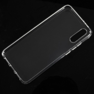 Huawei P20 kieto silikono TPU skaidrus dėklas - nugarėlė / Priedai.lt