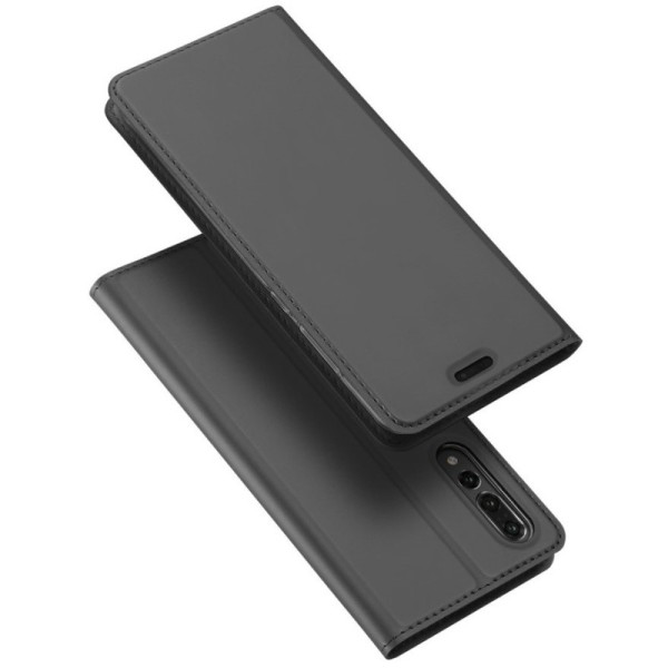 „Dux Ducis“ Skin atverčiamas dėklas - pilkas (P20 Pro)