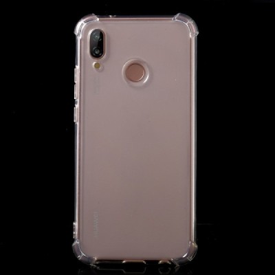 Huawei P20 Lite (Nova 3e) kieto silikono TPU skaidrus dėklas - nugarėlė / Priedai.lt