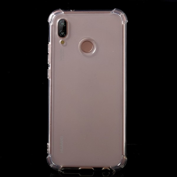 Kieto silikono (TPU) dėklas - skaidrus (P20 Lite)