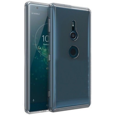 Sony Xperia XZ2 kieto silikono TPU skaidrus dėklas - nugarėlė / Priedai.lt