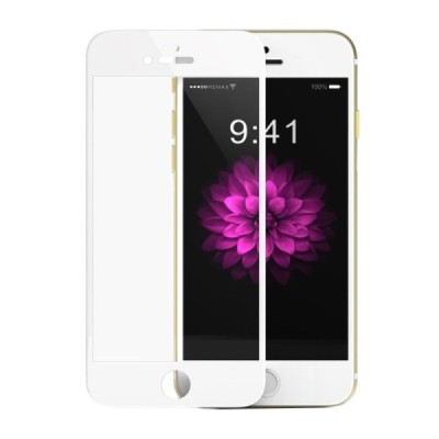 Apple iPhone 6 (6s) „Remax“ Premium Tempered Glass apsauginis ekrano stiklas 0.3 mm - baltas / Priedai.lt