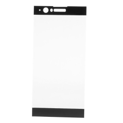 Sony Xperia XA2 (XA2 Dual) „Calans“ 9H Tempered Glass sustiprintos apsaugos juodas pilnai dengiantis apsauginis ekrano stiklas 0