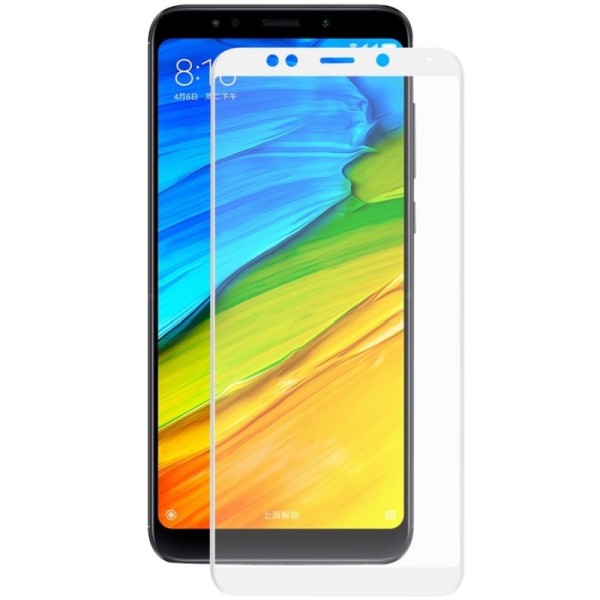 „Hat-Prince“ Tempered Glass apsauginis ekrano stiklas 0.26 mm - baltas (Redmi 5 Plus)
