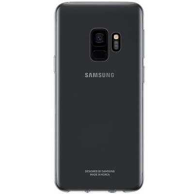 Samsung Galaxy S9 (G960) kieto silikono TPU pilkas dėklas - nugarėlė / Priedai.lt