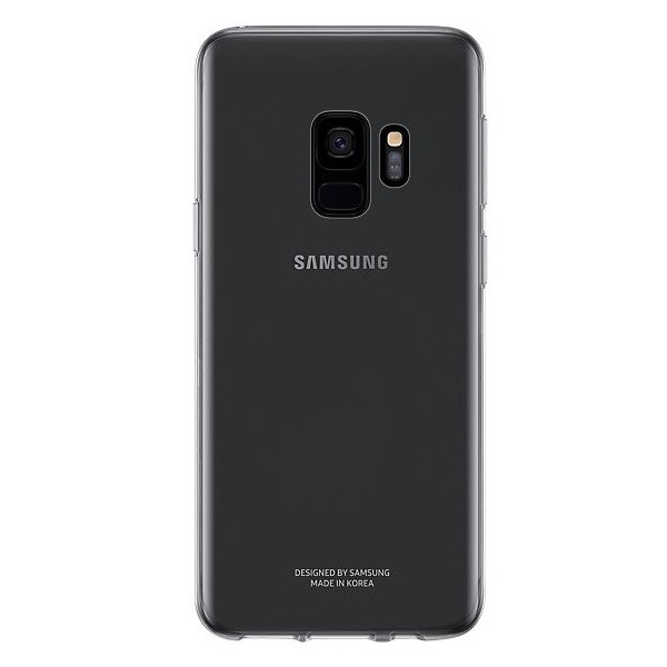 „Samsung“ Clear Cover TPU dėklas - pilkas (Galaxy S9)
