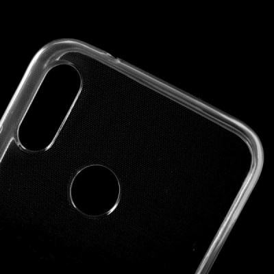 Huawei P20 Lite (Nova 3e) skaidrus (permatomas) kieto silikono TPU ploniausias pasaulyje bespalvis dėklas / Priedai.lt