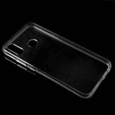 Huawei P20 Lite (Nova 3e) skaidrus (permatomas) kieto silikono TPU ploniausias pasaulyje bespalvis dėklas / Priedai.lt