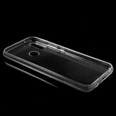 Huawei P20 Lite (Nova 3e) skaidrus (permatomas) kieto silikono TPU ploniausias pasaulyje bespalvis dėklas / Priedai.lt