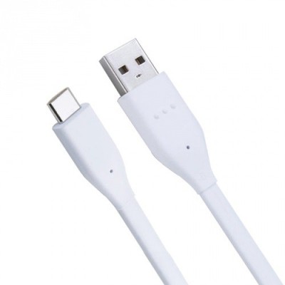 Oficialus „LG“ Fast Charging Type-C USB baltas laidas 1 m (DC13WB-G, originalus) / Priedai.lt