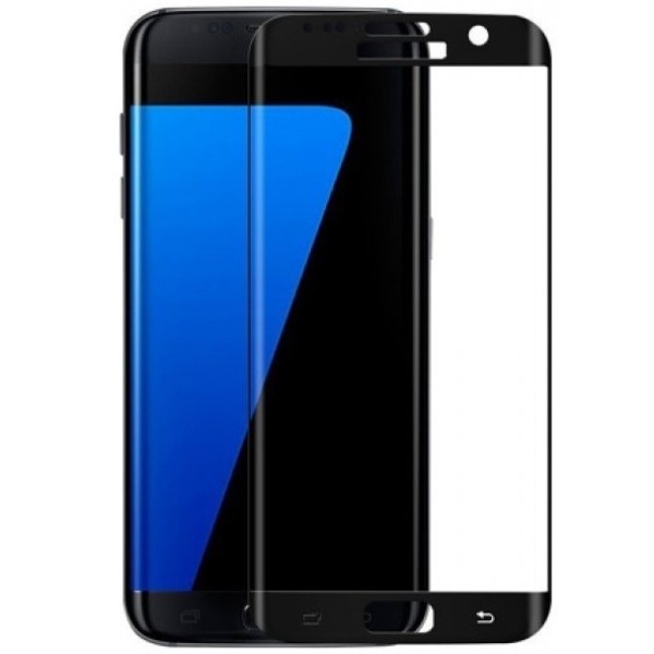 „3D Rewan“ Tempered Glass apsauginis ekrano stiklas 0.26 mm - juodas (Galaxy S7 Edge)