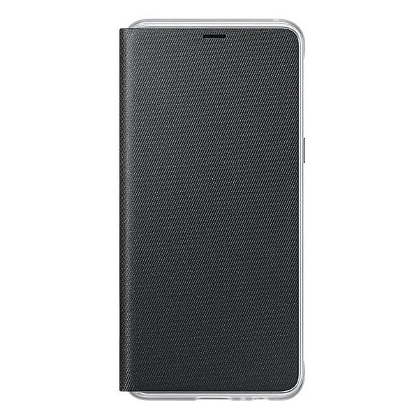 „Samsung“ Neon Flip Cover atverčiamas dėklas - juodas (Galaxy A8 2018)