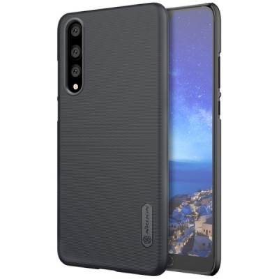 Nillkin Frosted Shield Huawei P20 Pro juodas plastikinis dėklas / Priedai.lt