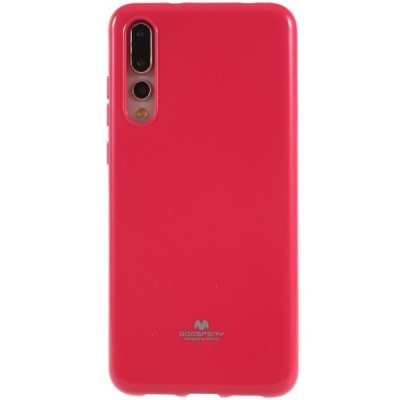 Huawei P20 Pro tamsiai rožinis Mercury kieto silikono (TPU) dėklas - nugarėlė / Priedai.lt
