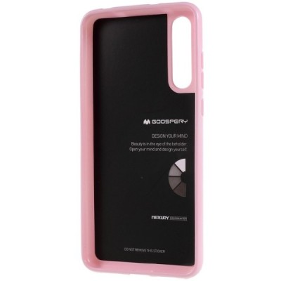 Huawei P20 Pro šviesiai rožinis Mercury kieto silikono (TPU) dėklas - nugarėlė / Priedai.lt