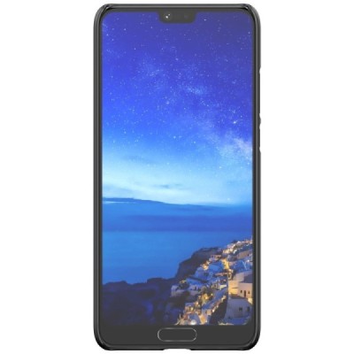 Nillkin Frosted Shield Huawei P20 juodas plastikinis dėklas / Priedai.lt