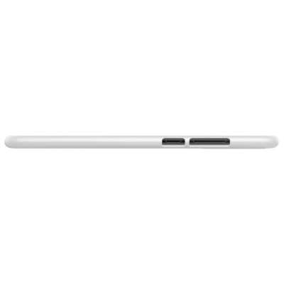 Nillkin Frosted Shield Huawei P20 baltas plastikinis dėklas + apsauginė ekrano plėvelė / Priedai.lt