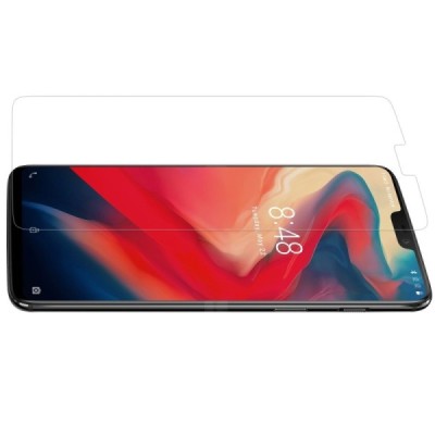 OnePlus 6 (Six) „Nillkin“ 9H+ Pro Tempered Glass sustiprintos apsaugos apsauginis ekrano stiklas 0.33 mm / Priedai.lt