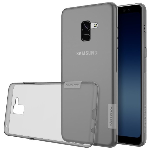„Nillkin“ Nature TPU dėklas - pilkas (Galaxy A8 2018)