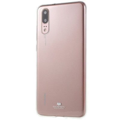 Huawei P20 skaidrus Mercury kieto silikono (TPU) dėklas - nugarėlė / Priedai.lt