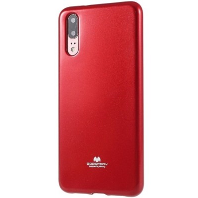 Huawei P20 raudonas Mercury kieto silikono (TPU) dėklas - nugarėlė / Priedai.lt