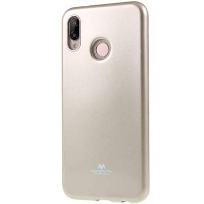 Huawei P20 Lite (Nova 3e) auksinis Mercury kieto silikono (TPU) dėklas - nugarėlė / Priedai.lt