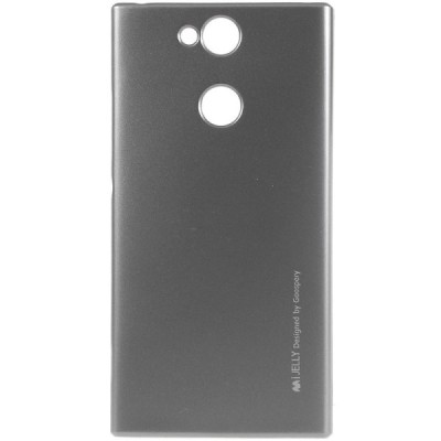 Sony Xperia XA2 (XA2 Dual) Mercury pilkas kieto silikono tpu dėklas - nugarėlė / Priedai.lt