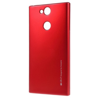 Sony Xperia XA2 (XA2 Dual) Mercury raudonas kieto silikono tpu dėklas - nugarėlė / Priedai.lt