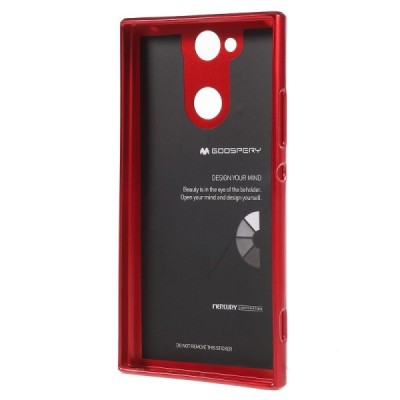 Sony Xperia XA2 (XA2 Dual) Mercury raudonas kieto silikono tpu dėklas - nugarėlė / Priedai.lt