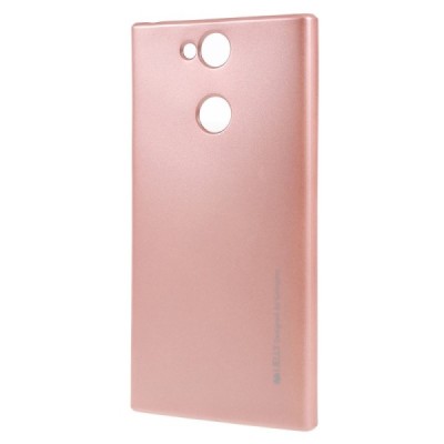 Sony Xperia XA2 (XA2 Dual) Mercury šviesiai rožinis kieto silikono tpu dėklas - nugarėlė / Priedai.lt