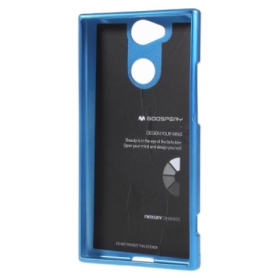 Sony Xperia XA2 (XA2 Dual) Mercury mėlynas kieto silikono tpu dėklas - nugarėlė / Priedai.lt