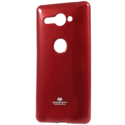 Sony Xperia XZ2 Compact  Mercury raudonas kieto silikono TPU dėklas - nugarėlė / Priedai.lt