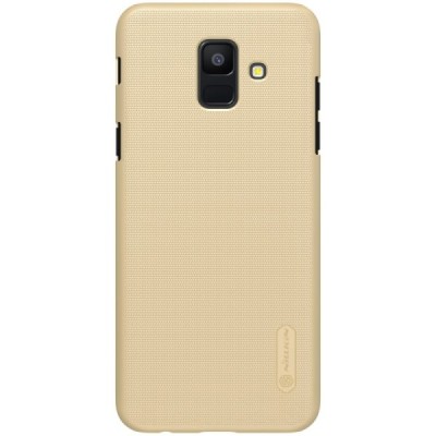 Nillkin Frosted Shield Samsung Galaxy A6 2018 (A600F) auksinis plastikinis dėklas / Priedai.lt