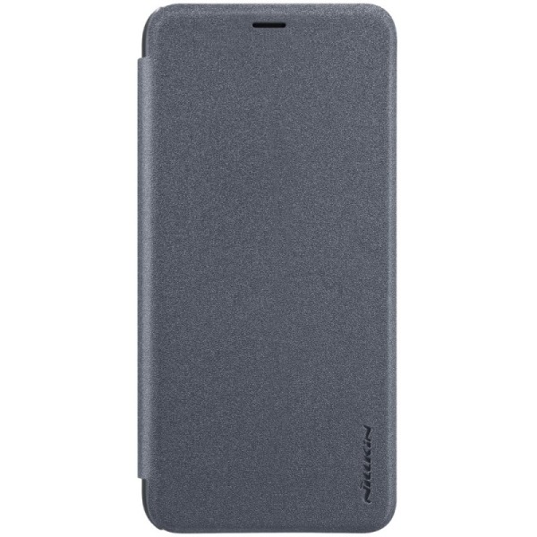 „Nillkin“ Sparkle atverčiamas dėklas - pilkas (Galaxy A6 2018)