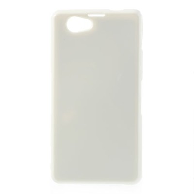 Baltas Sony Xperia Z1 compact TPU dėklas / Priedai.lt