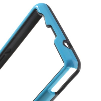 Mėlynas Sony Xperia Z1 compact TPU rėmelis / Priedai.lt