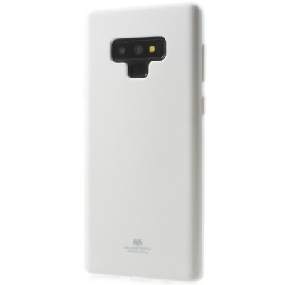Samsung Galaxy Note 9 (N960F) Mercury baltas kieto silikono tpu dėklas - nugarėlė / Priedai.lt
