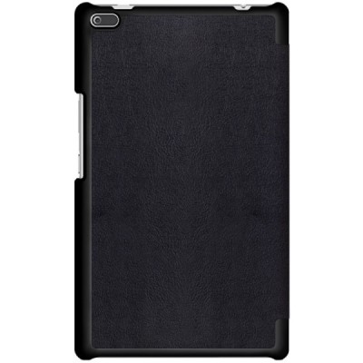 Lenovo Tab4 8.0 (TB-8504F) atverčiamas juodas odinis dėklas (sulankstomas) / Priedai.lt