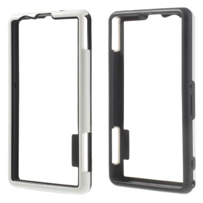 Baltas Sony Xperia Z1 compact TPU rėmelis / Priedai.lt