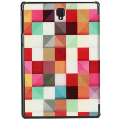 Samsung Galaxy Tab S4 10.5 (T835, T830) „Cubes“ atverčiamas spalvotas dėklas - knygutė / Priedai.lt