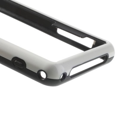 Baltas Sony Xperia Z1 compact TPU rėmelis / Priedai.lt