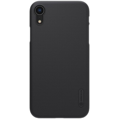 Nillkin Frosted Shield Apple iPhone Xr juodas plastikinis dėklas / Priedai.lt