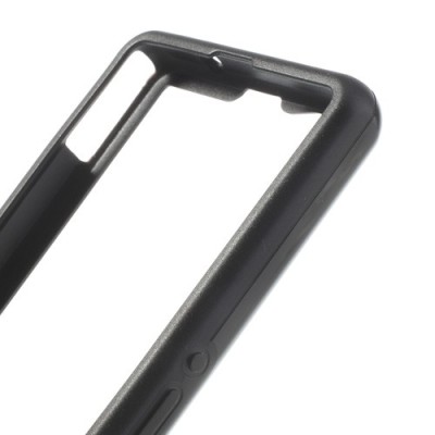 Juodas Sony Xperia Z1 compact TPU rėmelis / Priedai.lt