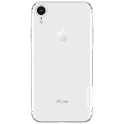 Apple iPhone Xr Nillkin Nature plonas skaidrus (permatomas) silikoninis TPU bespalvis dėklas / Priedai.lt
