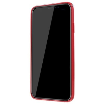 Apple iPhone Xs Max kieto silikono TPU raudonas dėklas - nugarėlė / Priedai.lt
