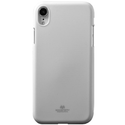 Apple iPhone Xr Mercury baltas kieto silikono TPU dėklas - nugarėlė / Priedai.lt