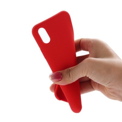 Apple iPhone Xr „Shell“ kieto silikono TPU raudonas dėklas - nugarėlė | Priedai.lt